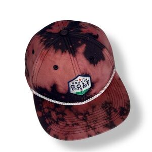 Austin Golf Academy ⛳️ Retro Bleached Trucker Hat Tie Dye